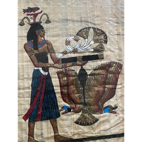 Vintage Oil on Canvas Picture Ship in the Sea Signed - Picture 3 of 13